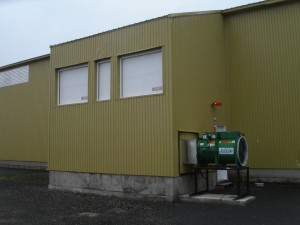 fresh air doors for potato storage Dayson Agricultural Ventilation